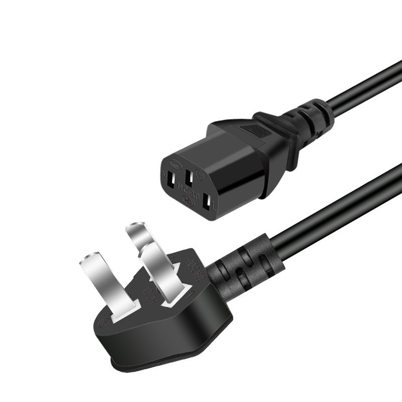 国标纯铜3C认证电源线电脑主机线三孔插头线阻燃纯铜电源线插座图5