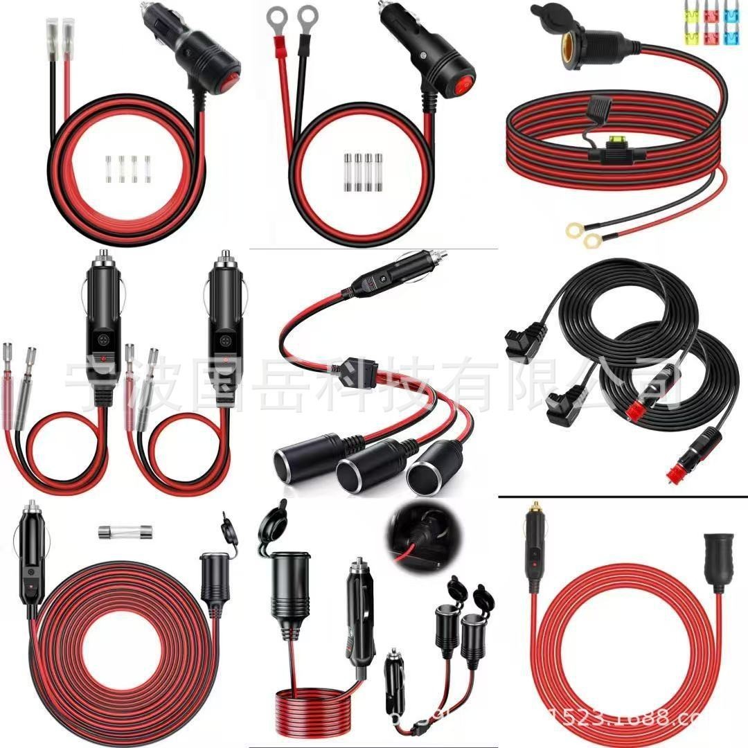 车载点烟器延长线美试带灯点烟延长线大功率点烟器延长线图4