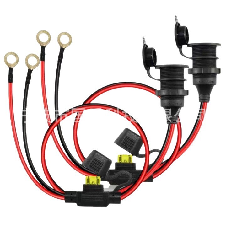 汽车点烟器母座大功率纯铜插座车载点烟器电源改装车充底座图5