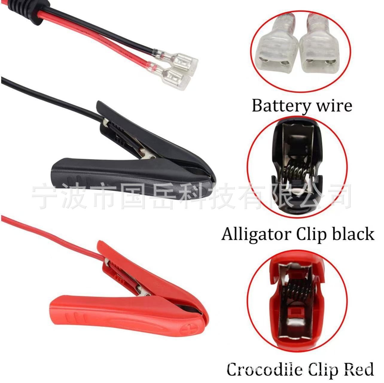 汽车应急用品电瓶夹车载搭火线启动电池连接线电瓶线点烟器图2