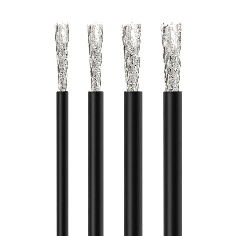 UL2464屏蔽线2芯 4芯 6芯 8芯信号线多芯电子铝箔编织屏蔽线图2