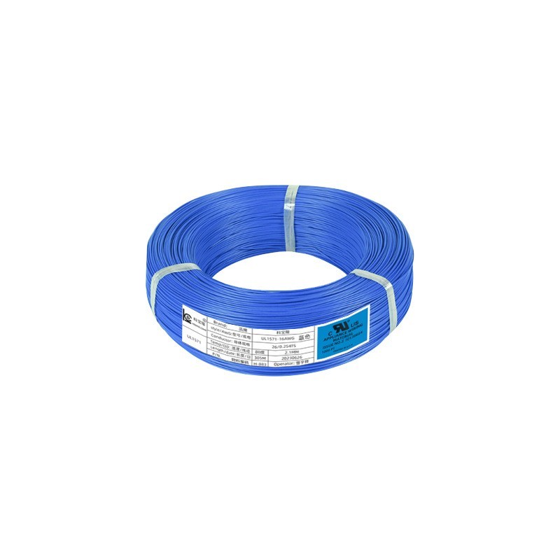 美标UL1571 30-16AWG单芯镀锡铜连接线灯饰电动马达PVC电子线1米图4