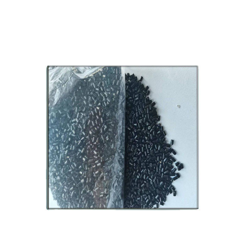 工厂pom黑色填充超耐磨耐低温副牌料注塑级高刚性改性塑料抽粒图5