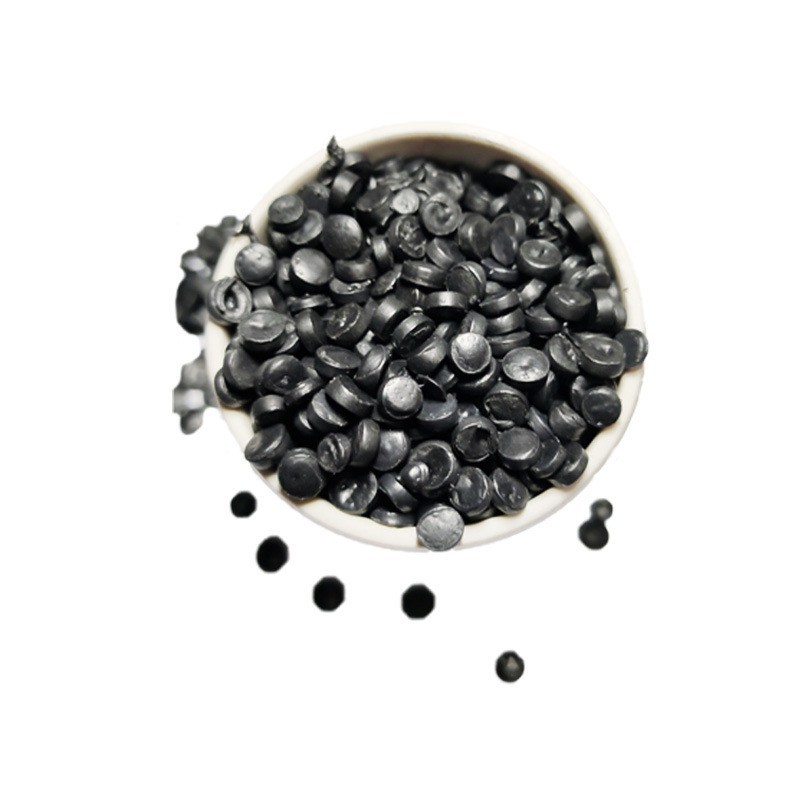 黑色改性HDPE再生颗粒管道拉管料 聚乙烯回料颗粒图5