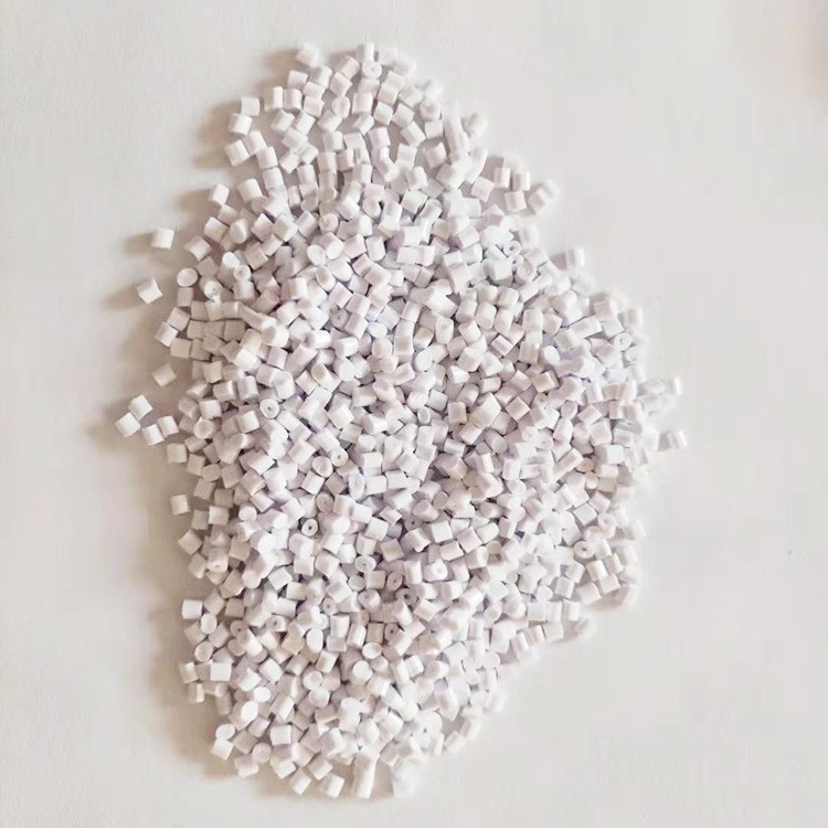 瓷白HIPS塑料颗粒 白色高冲改苯颗粒电器外壳注塑hips回料再生料图2