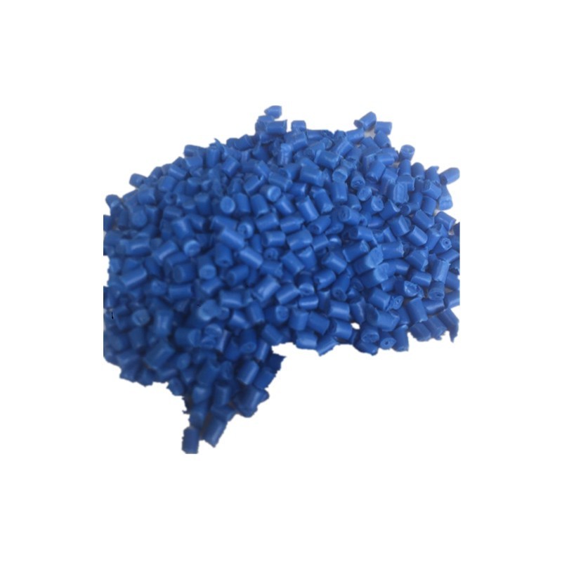 蓝色聚丙造粒料PP再生料回料颗粒高韧性可回收颗粒塑料厂家图5
