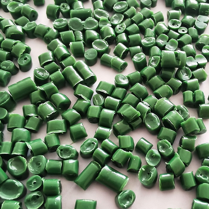 pp塑料颗粒绿色低压回料垃圾桶PE料聚乙烯注塑级再生环保图2