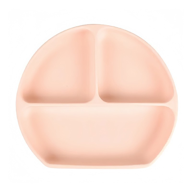 餐盘3格一体婴儿吃饭辅食分隔盘子餐具模具 餐盘注塑模具加工生产图4