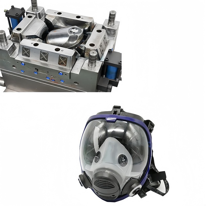 化学全面罩面膜钢模塑胶模具 面膜口罩注塑模具塑料厂家来图来样图4