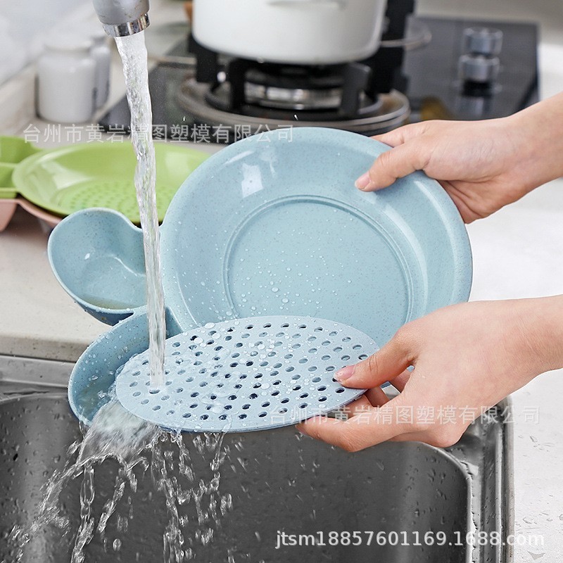 饺子盘模具注塑开模适配 PP食品级材质圆形饺子盘模具图4