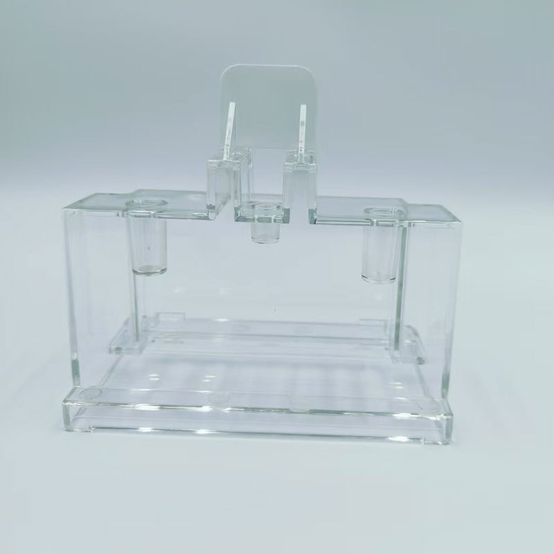 注塑模具 透明件PC模具制作 塑料实验盒电镀试验盒模具图3