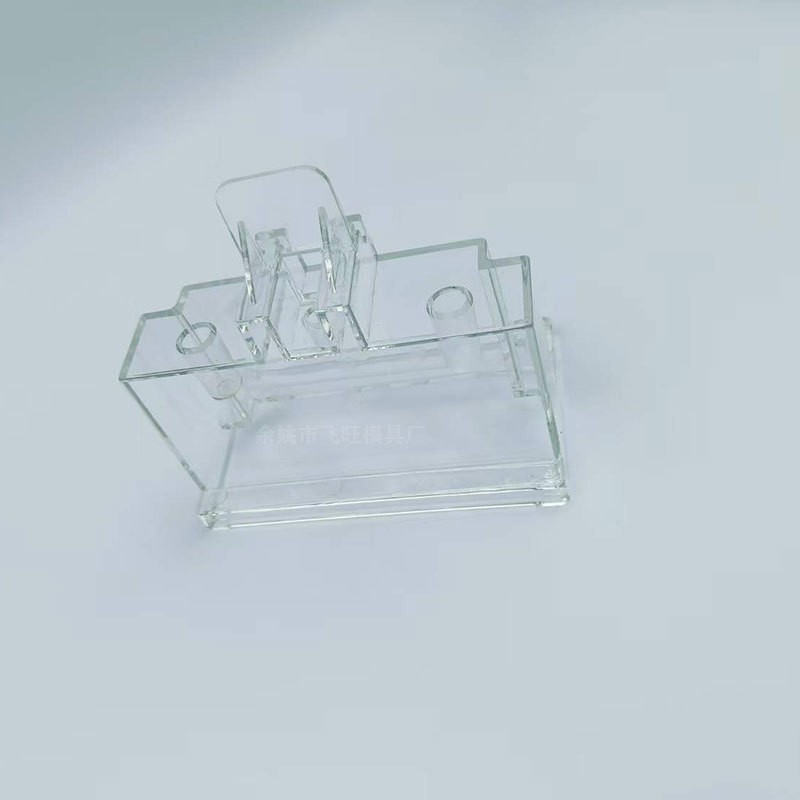 注塑模具 透明件PC模具制作 塑料实验盒电镀试验盒模具图2