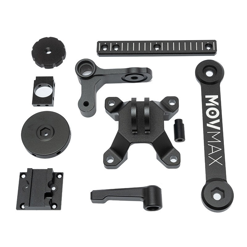 车拍减震臂连接件配件CNC加工定制车载拍摄杆吸盘支架车床数控车图3