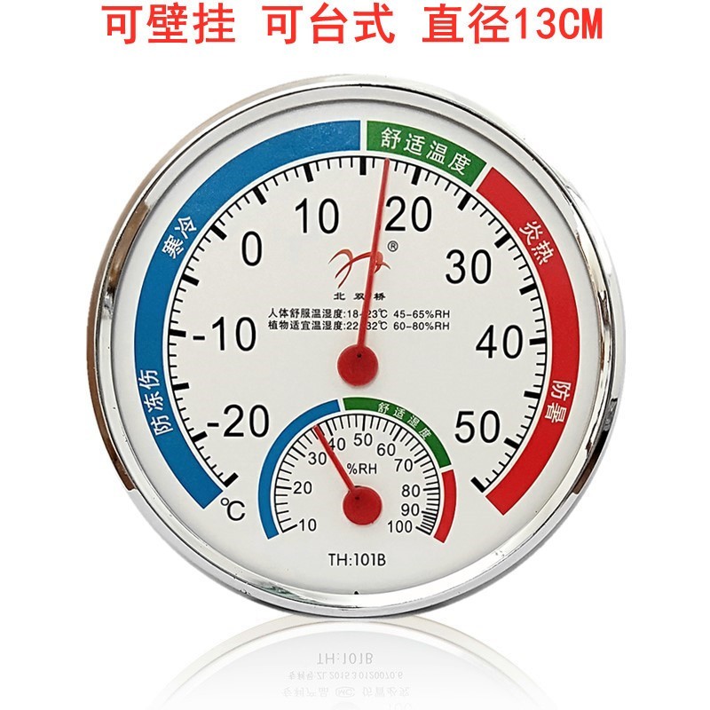温度表湿度家用室内指针温湿度计壁挂台式无电池温度计礼品测温仪图4