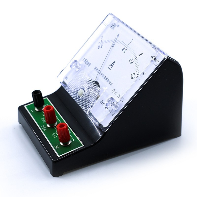 初高中学生电流表安培表 物理实验机械直流电流表指针式图4