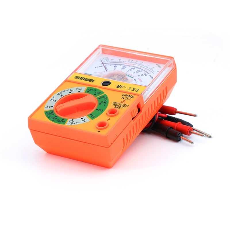 迷你袖珍型指针式万用表学生表 防烧高精度万用表便携式图2