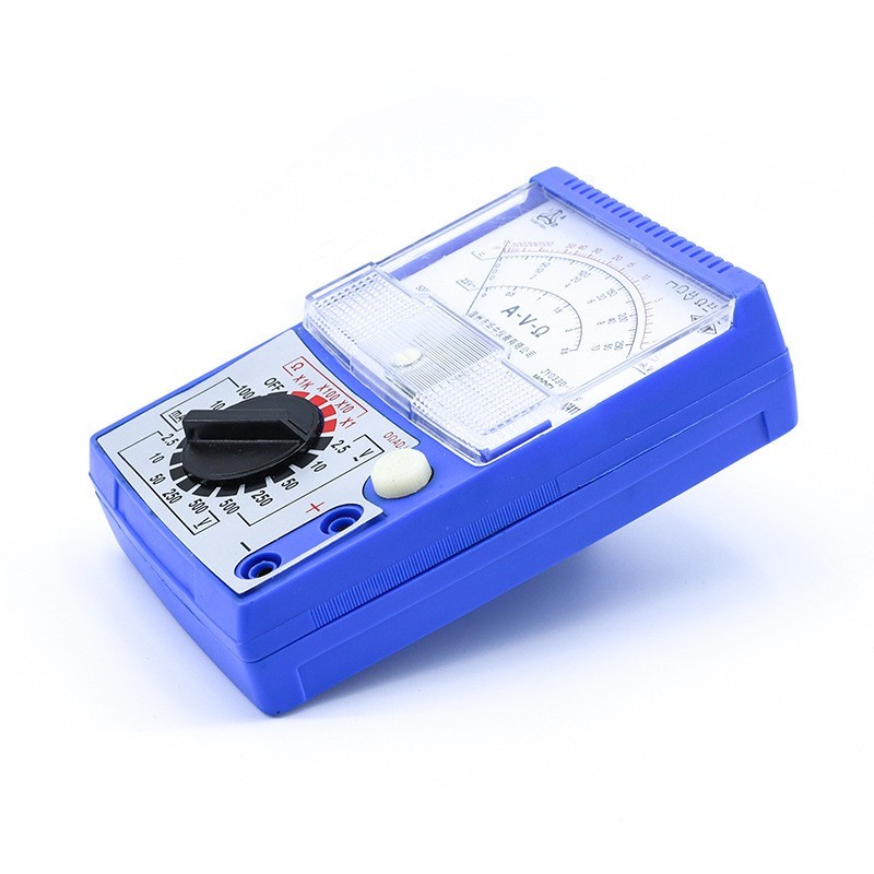 蓝色J0411多用电表指针式万用表 电工便携式小型万用表图3