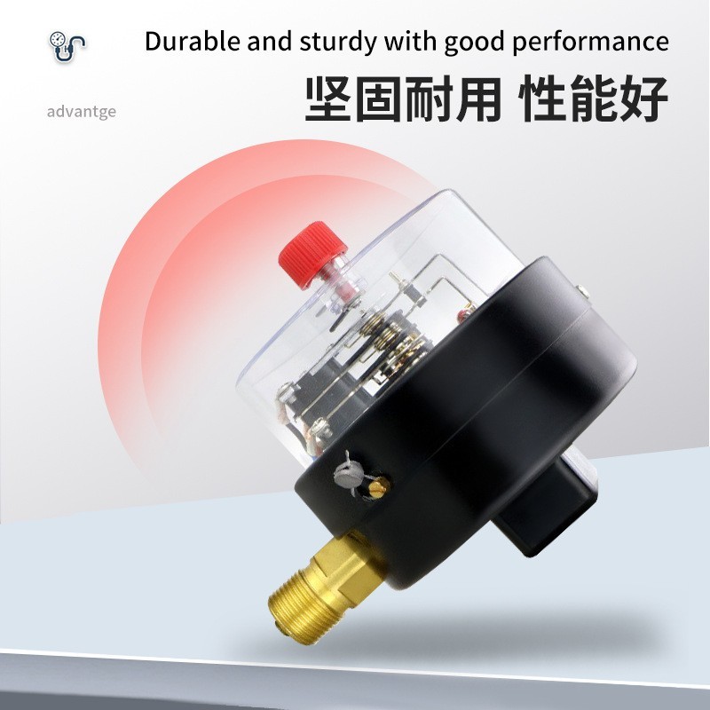 电接点压力表自动控制水泵壳体电泳材质磁助式电接点压力表图4