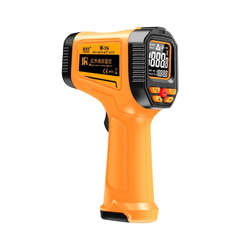 跨境红外线激光测温枪高精度水温油温厨房烘焙温度测量工业测温枪图5