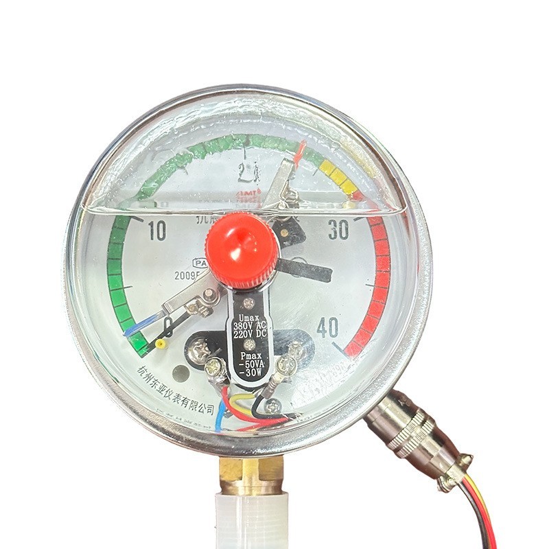 耐震电接点压力表磁助式30VA380V抗震水泵控制器压力表图5