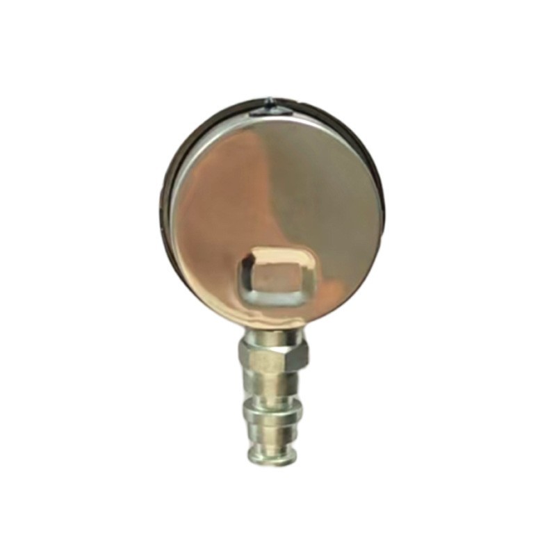 矿用耐震双针压力表 直径60煤矿综采仪器仪表 液压支架压力专用表图2