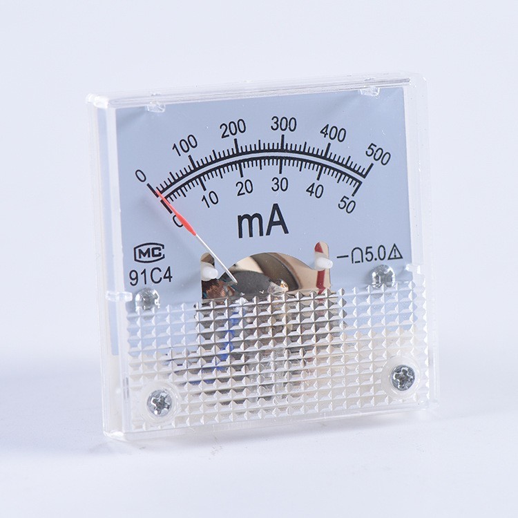 91C4毫安电流表交流指针式电流测量仪表物理实验室仪器图4