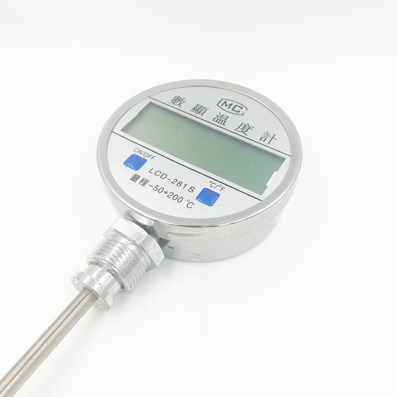 温度计工业带探头高精度电子数显温度表数字显示器测水温计图2