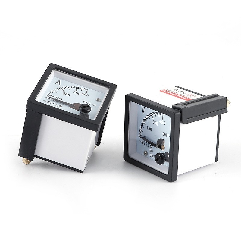 99T1安倍电流表 指针式电流电压表 99T1交流电压测量仪器仪表图5
