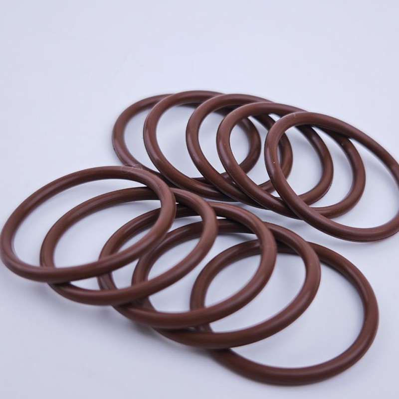 氟橡胶O型圈FKM圆形氟胶o型圈密封胶圈耐高温厂家定制防水密封圈图2