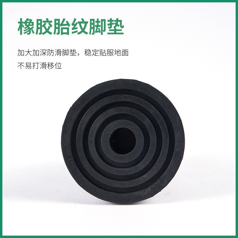 胎纹橡胶脚垫加厚拐杖脚套防滑胶脚垫摩擦力强耐磨胶套专用定制图3