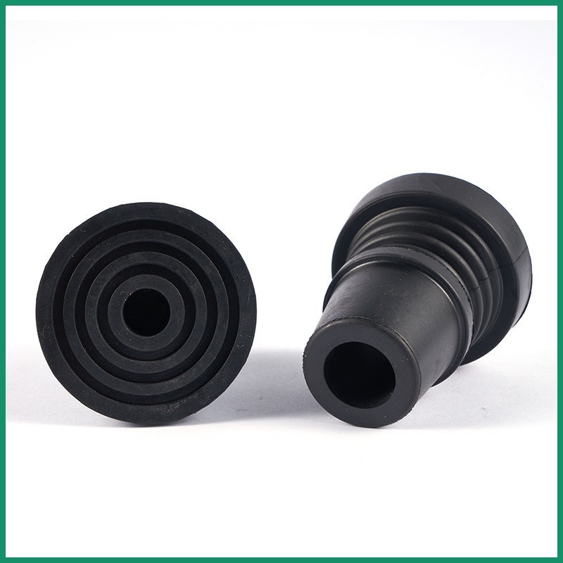 胎纹橡胶脚垫加厚拐杖脚套防滑胶脚垫摩擦力强耐磨胶套专用定制图4