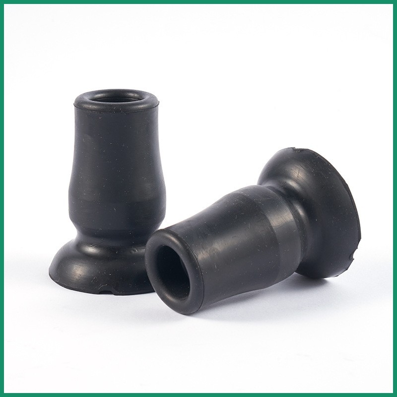 橡胶脚垫老人拐杖脚套防滑便携软脚套耐磨可拆卸胶套OEM厂家定制图3