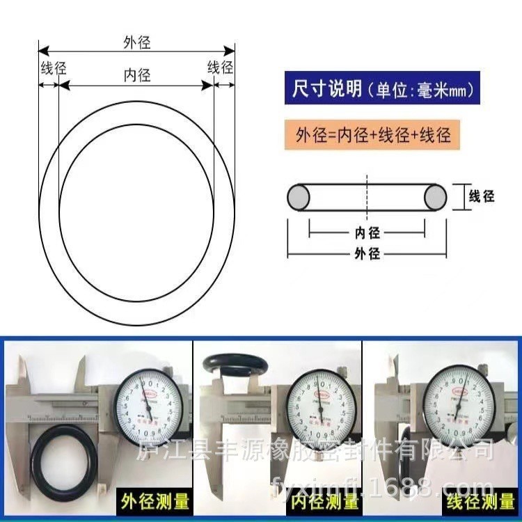 FFKM全氟醚O型圈非标免模具费耐327℃耐腐蚀耐高压密封圈新能源图4
