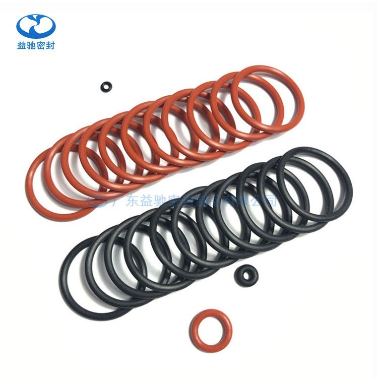 白红黑透明防水硅胶密封圈 食品级o型硅胶圈 硅胶o型密封圈 o型圈图3