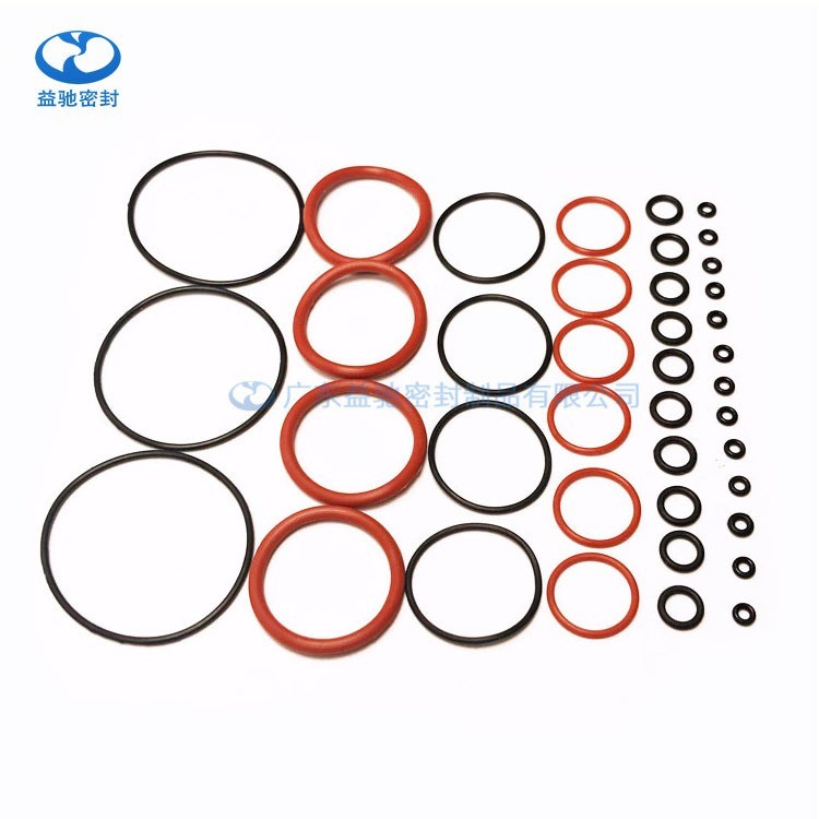 白红黑透明防水硅胶密封圈 食品级o型硅胶圈 硅胶o型密封圈 o型圈图5