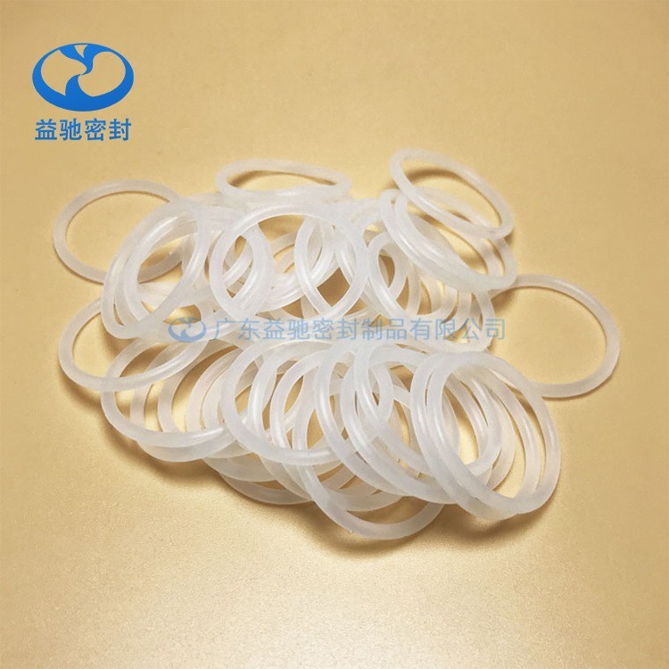 高弹力硅胶o形密封圈 耐高低温硅胶密封件 白色透明o型圈 密封圈图3