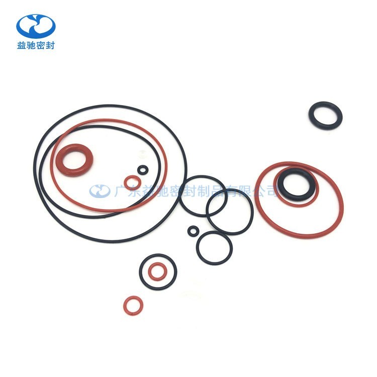 高弹力硅胶o形密封圈 耐高低温硅胶密封件 白色透明o型圈 密封圈图2