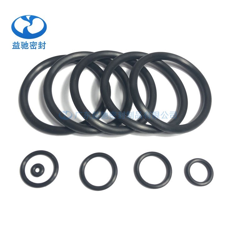 黑色耐油耐磨丁腈橡胶圈 防水橡胶O型圈 耐酸碱橡胶密封圈图2