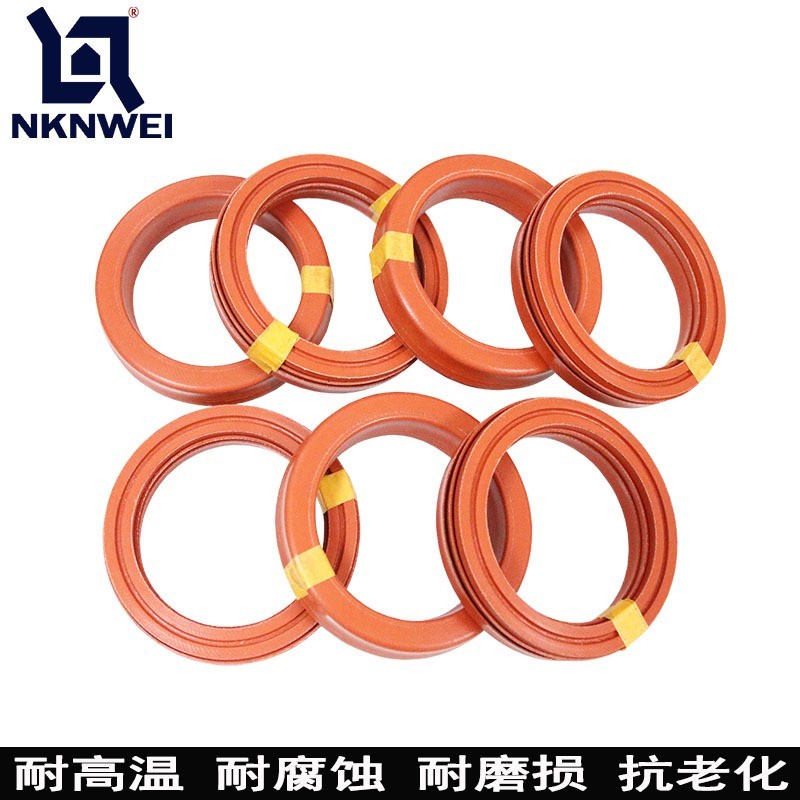 V型夹布组合密封圈 橡胶垫密封圈机械用夹布油封 橡胶夹布密封圈图4