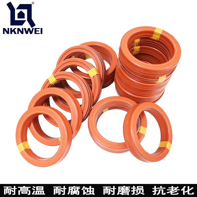 V型夹布组合密封圈 橡胶垫密封圈机械用夹布油封 橡胶夹布密封圈图3