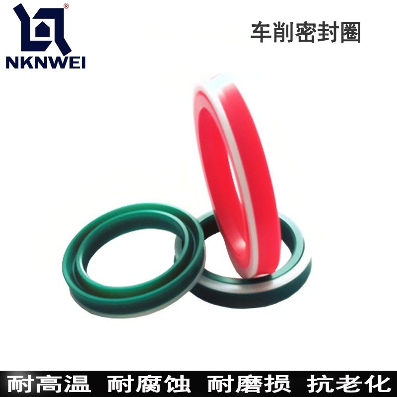 车削聚氨酯双唇轴用Y形圈 PU耐磨耐高温孔轴双用液压油封密封件图4