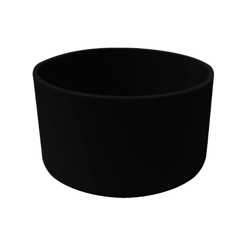 厂家定制防滑硅胶水杯套 奶茶杯底保护套硅胶套 防磨损弹性杯套图3