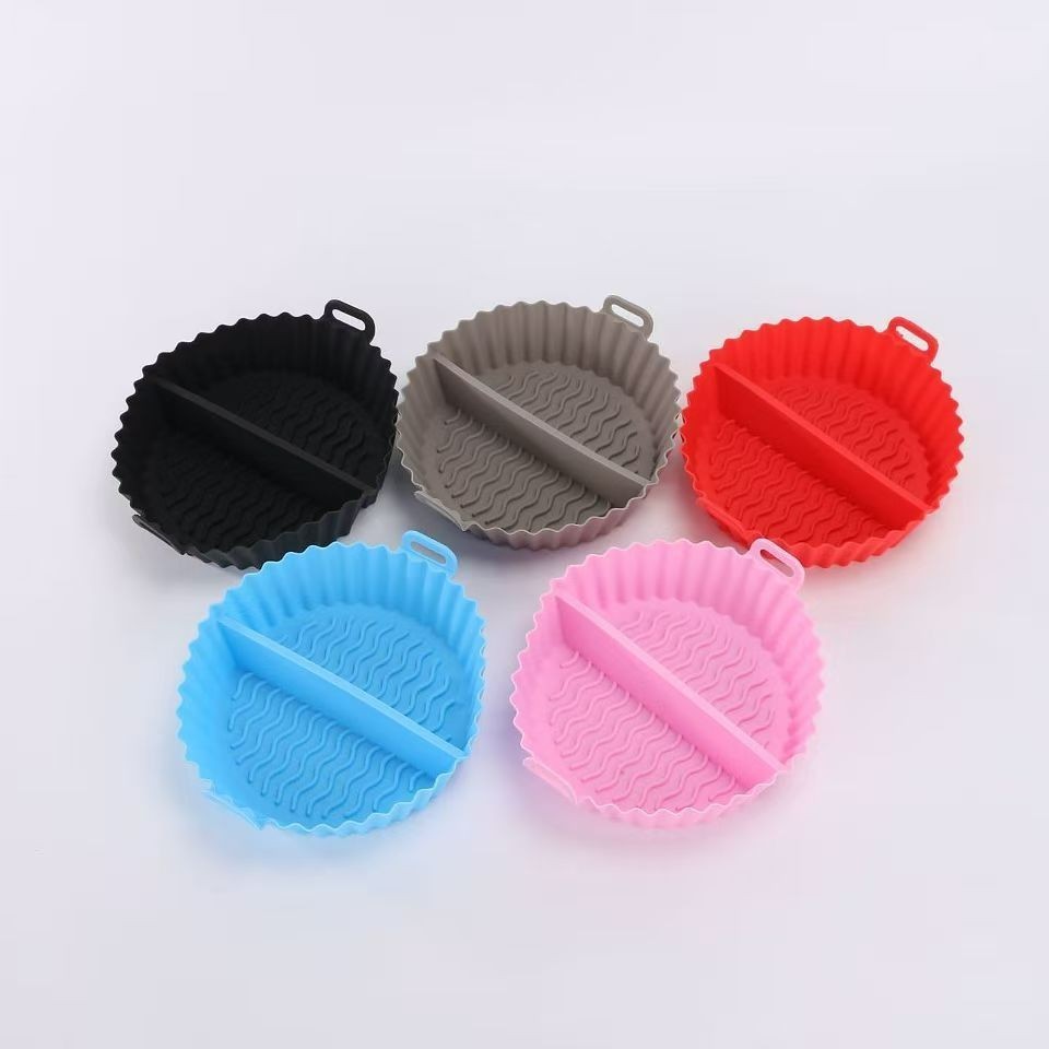 定制开模空气炸锅垫食品级硅胶烘焙烤垫家用炸锅烤盘空气炸锅专用图4