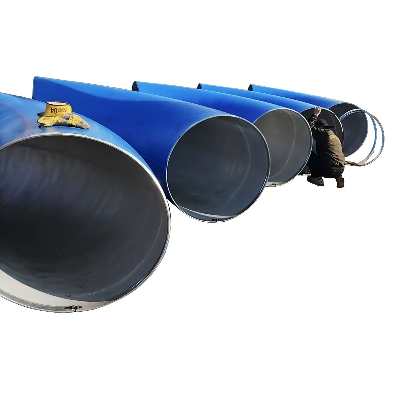 加工定制钢制双复合弯头管件SS316+Q345R 大口径超薄焊接复合弯头图5