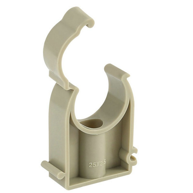 定制灰色等径三通弯头直接活接管卡家装工程热熔接头配件ppr管件图5