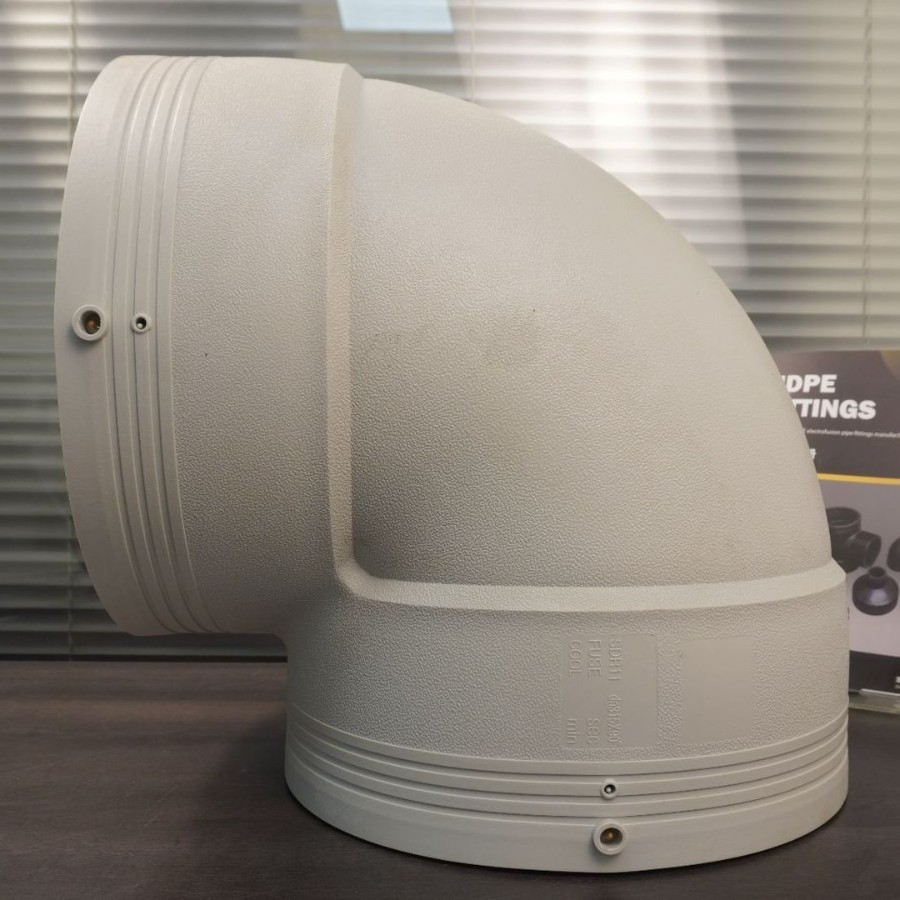 PERT电熔管件接头 生产厂家 管材配件 管件连接件 90°弯头L315图2