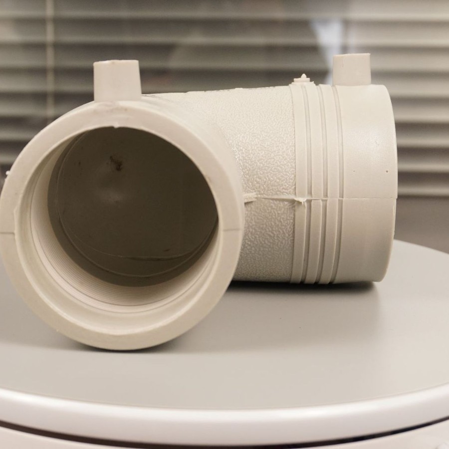 PERT电熔等径接头 生产厂家 管材配件 弯头90度 L63图3