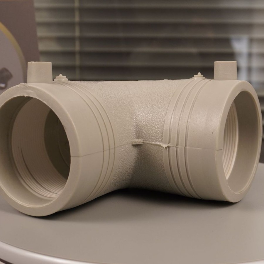 PERT电熔等径接头 生产厂家 管材配件 弯头90度 L63图2