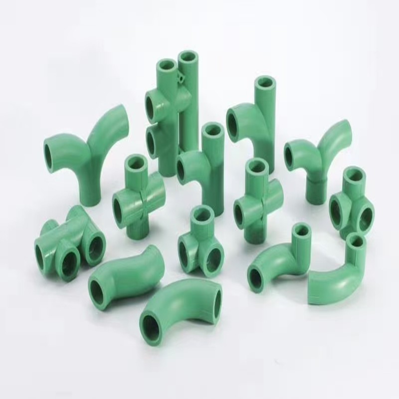 ppr水管大流量管件顺水Y型三通过桥四通S弯4分20六分25等电位内弯图3