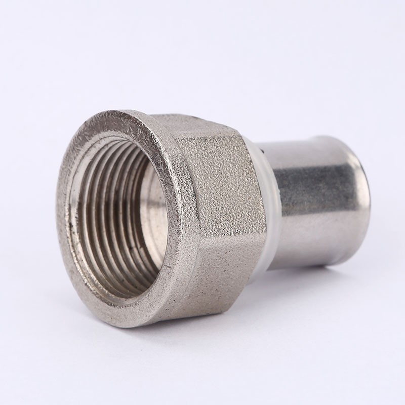 地暖管304不锈钢接卡压外丝直接 专用快接连接头 抗氧化耐腐蚀图2